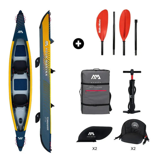 Kayak Gonflable Aqua Marina Tomahawk AIR-K pour 2 personnes